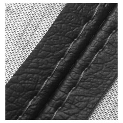 Black Leather Console Lid Pull Over Armrest Cover Ford Mustang 94-04 MUS-9404