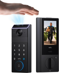 eufy FamiLock S3 Max Smart Lock with Palm Vein Recognition – Keyless Black