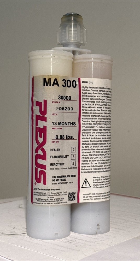 PLEXUS MA300 400ML 1:1 RATIO, TWIN CQ, CREAM