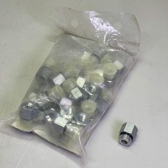 PARKER (25 PACK) Pipe Fitting & Port Adapters 1/4″ Steel 8-1/4 F50G-S
