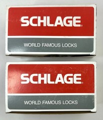 Schlage F170 FLA 609 LH Left Handed Flair Door Lever ( Lot Of 2 ) NEW