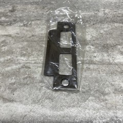 Schlage 10-072 Mortise Strike Plate, 1-1/4”W X 4-7/8”H, US10B Oil Rubbed Bronze