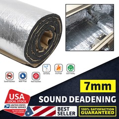 79″x39″ Automotive Sound Deadening Insulation Heat Barrier Noise Proof Deadener