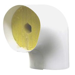 1″ Fiberglass Elbow Pipe Fitting Insulation, 2″ Wall, Ell323