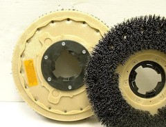 TTS Products Nylon Disk Sweep Brush – 23 in / 584 mm, Part Number 08013N, for Te