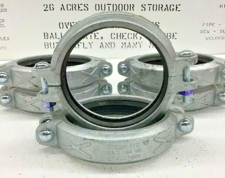 GRUVLOK 7400 RIGIDLITE | 6″ Pipe Coupling Lightweight Rigid Type Galvanized