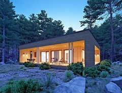 LOG HOUSE KIT #LH-104 ECO FRIENDLY WOOD PREFAB DIY BUILDING CABIN HOME MODULAR