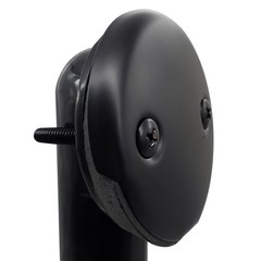 Westbrass 593144-62 14″ Black Tubular Bathtub Waste & 1-Pack, Matte