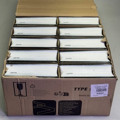 VITRABLOK (10 Pcs) Seves Glass Block Sz 7.5″ x 7.5″ x 2.7″ 1919/8