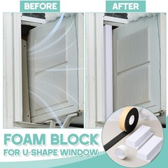 Innconee 4 Pcs Foam approx. 9.84 x 3.94 x 1.97 inches/ 25 x 10 x 5 cm, White