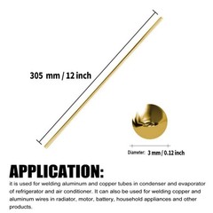 20PCS 3mm Solid Round Brass Rod Lathe Bar Stock Kit for DIY Craft Tool, 3mm /…