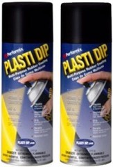 Versatile Multi-Surface Rubber Coating Spray – 2 Pack, 11oz Black Matte Finish