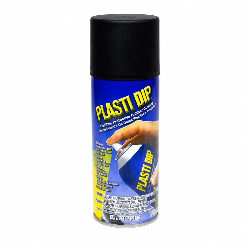 Plasti Dip Dip11203-6 Black Rubber Coating 1 Count (Pack of 1),