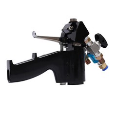 P2 PU Foam Spray Gun Polyurethane P2 Air Purge Spray Gun Self-cleaning Black