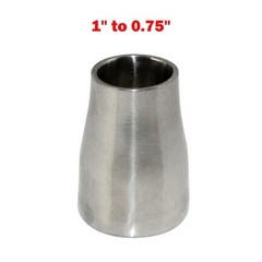Welded Reducer 316 Adapters Sanitary Fittings Sanitary Grade Stainless Steel 316