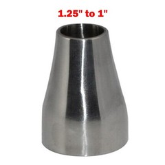 Welded Reducer 316 Adapters Sanitary Fittings Sanitary Grade Stainless Steel 316