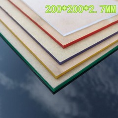 2.7mm Colour Plastic Panel Sheet Guard Screen 200*200mm CUT TO SIZE Panels
