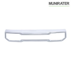 Front Bumper Lower Skid Plate Valance Chrome Plastic for Sierra 1500 2022-2024