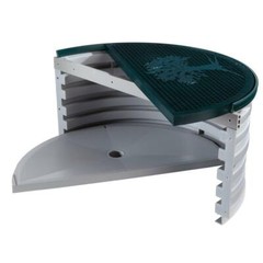Decovent Crawl Space Vent Unit UV-Protected ABS Plastic Fade Resistant Green