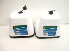 Duck Brand Styrofoam Easy Fit Faucet Covers Protects Outside Pipes Lot Of 2 New