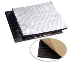 Car Turbo Exhaust Muffler Heat Shield Mat Insulation Thermal Cotton Deadener Pad