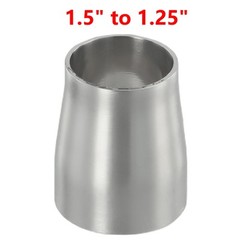 Welded Reducer 316 Adapters Sanitary Fittings Sanitary Grade Stainless Steel 316
