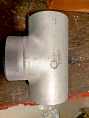 3″ Schedule 40 304/304L-W Stainless Steel STRAIGHT TEE Butt Weld Pipe Fitting