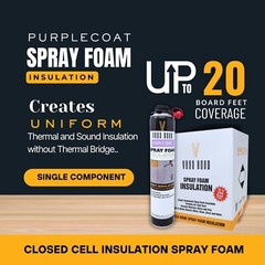 Vega Bond Purplecoat Single Component Spray Foam Insulation 6-Packs-120BF