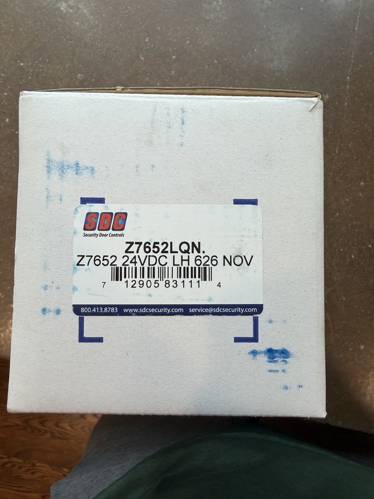 SDC Z7652 24VDC LH 626 NOV Motorized Latch Retraction Mortise Lock