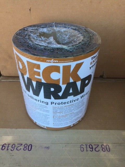 DeckWrap 6″X25′ Self Adhering Protective Wrap Deck Wrap (NEW)