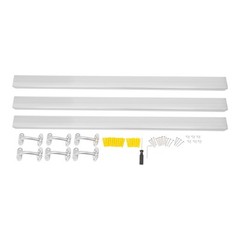 3.05M Stainless Stair Rail 101×9.8cm – Baking Paint Rectangle, Wall Mount US! US