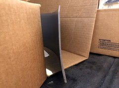 Tarkett Baseworks 6” x 100’ Roll Rubber Wall Base GREY 1/8” Staight (Toeless)