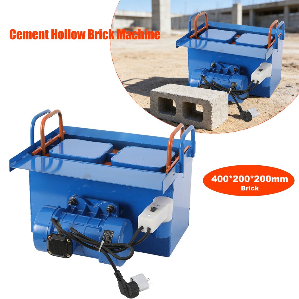 Hollow Block Making Machine Bricks Molds for Concrete for Walkway Pavers Farm