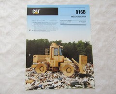 1994 Caterpillar 816B Trash Compactor Brochure