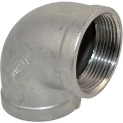 1-1/2″ NPT Female Threaded Elbow 90 Degree Stainless Steel 304 Pipe Fitting
