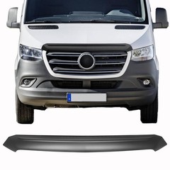 Matte Black Bug Shield Hood Deflector for 2019-2025 Sprinter 1500 2500 3500 W907