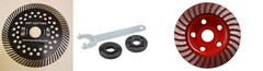 Concrete Restoration 4-1/2″ Diamond Saw Blade Cup Wheel Grinder Polisher Combo