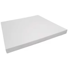 Manufacturer Varies Foam Sheet, Crosslink, 12 in W, 12 in L, 3/4 in Thick, White