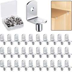 5mm Shelf Support Pegs, Shelf Pegs with Hole, Cabinet Shelf Bracket Pegs, L-S…