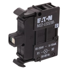 1 PC EATON M22-LED230-R LED Light Unit Illuminated Red 85-264V KD