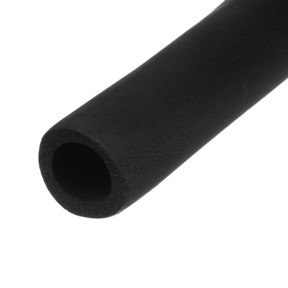 Pipe Insulation Foam Tube, 1-1/4″(32mm) ID x 6Ft Pipe Cover Wrap Roll [Black]