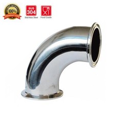 Tri-clamp Sanitary 90°Elbow Stainless Steel 304 (1 ~ 4 inch)
