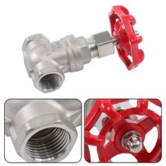 Female Threaded Stainless Steel Gate Valve DN15 1/2″ NPT Heavy Duty Wheel Handle