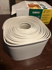 Vinyl Wall Base Baseboard Molding Trim- Self Adhesive Rubber Wall 4”X20’-