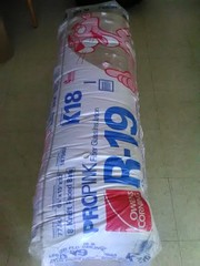 Owens Corning Fiberglass Faced Insulation 15″ X 93″ L R19 77.50 Sq. Ft. Batts