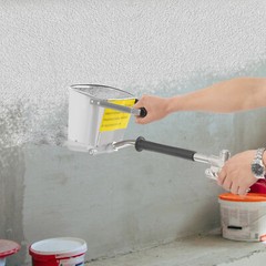 4L/0.88 Gallon Stucco Texture Hopper Cement Stucco Sprayer Cement Sprayer 2600W