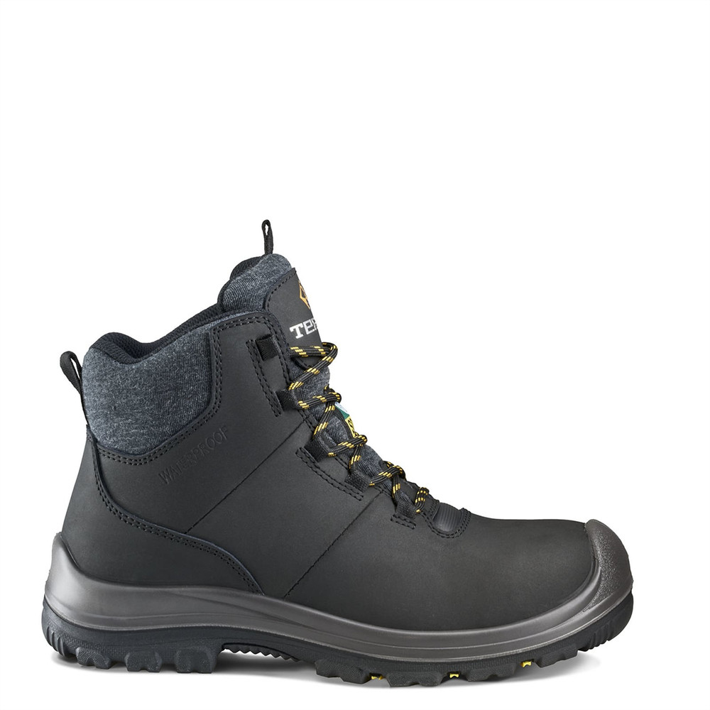 839LBK-7.5 Workwear Outfitters Terra Women’s Findlay 6″ Lace Up Black WP ESD Co
