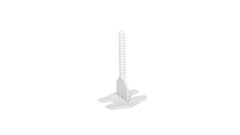 Rubi Tools Cyclone Level System 1/16Inch 1.5 Mm Flat Base B-300 35941