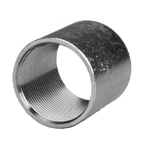 (1 pc) Galvanized Rigid Coupling Tubular Threaded 4″ inch Connector Fitting