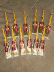 NEW Wooster Softip 1″ All Paints Paintbrush Q3108 Nylon/Polyester Box Of 12